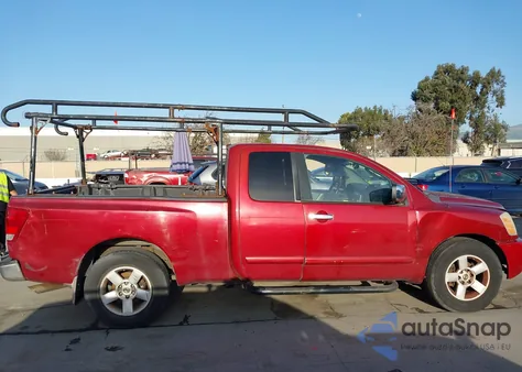 2004 Nissan Titan Se из США, поврежденный, VIN 1N6AA06A94N511701